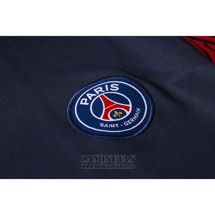 Chandal del Paris Saint-Germain Manga Corta 2020-2021 Azul y Rojo